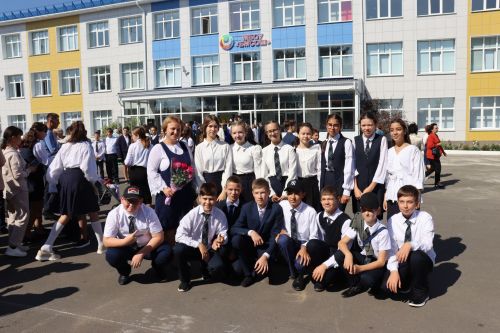1 сентября в Базарно-Матакской школе