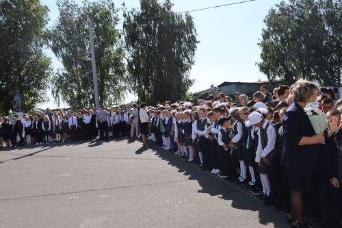 1 сентября в Базарно-Матакской школе