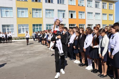 1 сентября в Базарно-Матакской школе