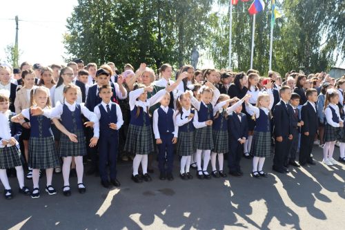 1 сентября в Базарно-Матакской школе