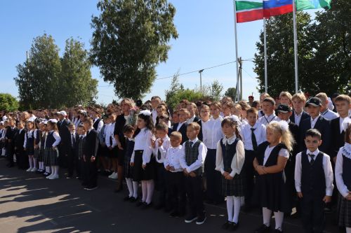 1 сентября в Базарно-Матакской школе
