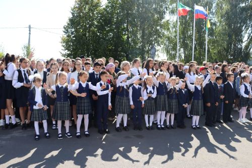 1 сентября в Базарно-Матакской школе