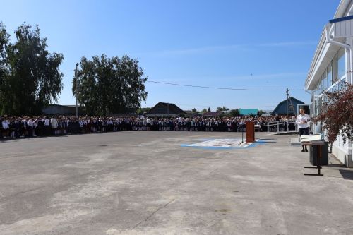 1 сентября в Базарно-Матакской школе