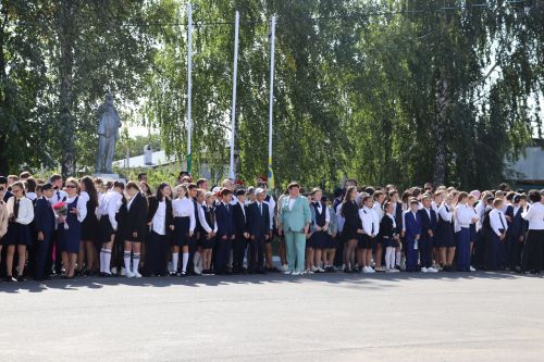 1 сентября в Базарно-Матакской школе