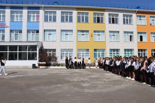 1 сентября в Базарно-Матакской школе