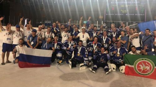 Татарстанские спасатели – чемпионы Всемирных игр полицейских и пожарных по хоккею
