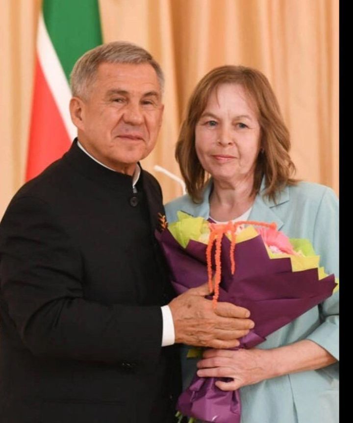 Сәламәтлек саклау өлкәсендәге казанышлары өчен Любовь Оспенниковага мактаулы исем  бирелде
