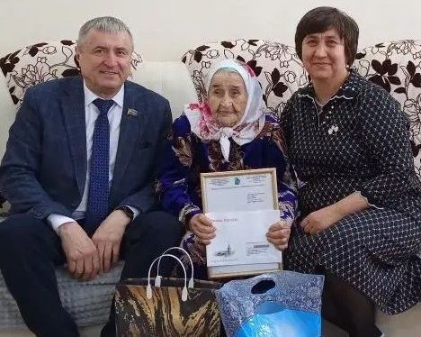 Әлки районында яшәүче тыл ветераны Миңлегөл Гафиятуллинага 101 яшь тулды