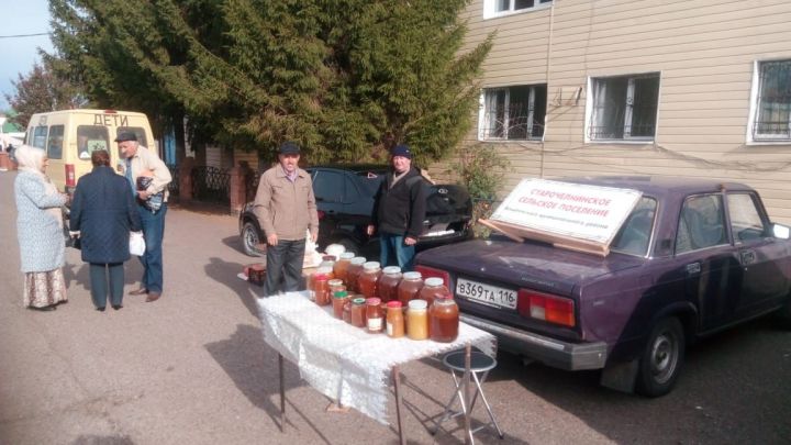 В Алькеевском районе прошла большая осенняя ярмарка "Базарные Матаки -- хлебное село". ФОТО
