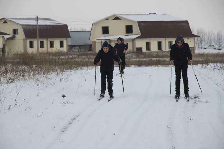 Алькеевцы открыли лыжный сезон