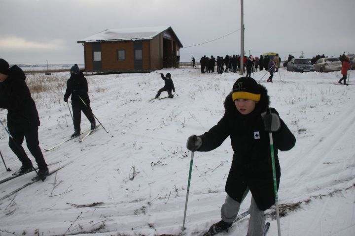 Алькеевцы открыли лыжный сезон