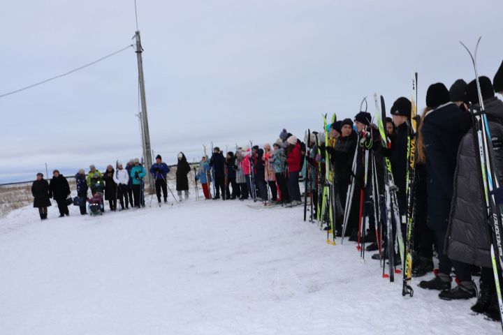 В Алькеевском районе обкатали лыжню нового сезона