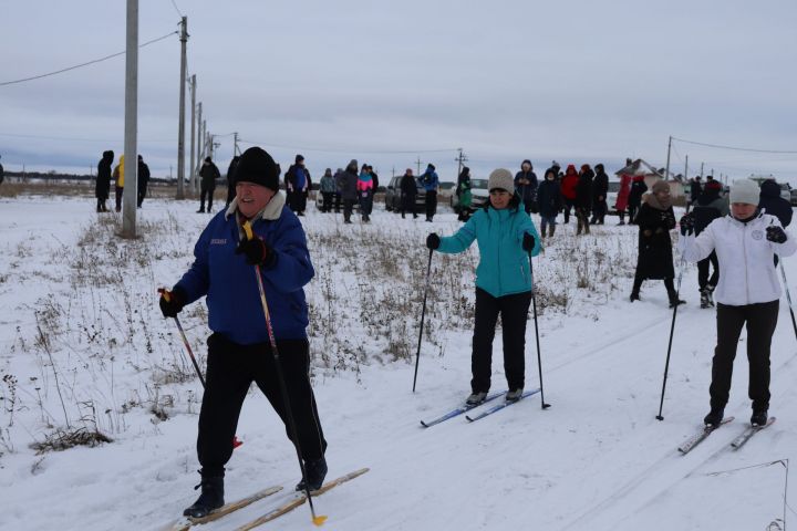 В Алькеевском районе обкатали лыжню нового сезона