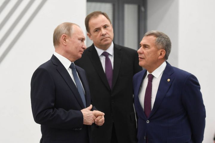 Путин: Минниханов - крепкий руководитель