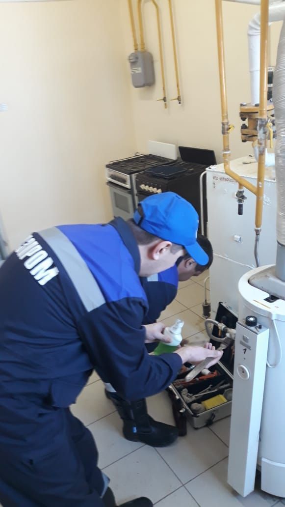 В Алькеевском районе специальная комиссия проверила выполнение требований пользования газом в частных и многоквартирных домах
