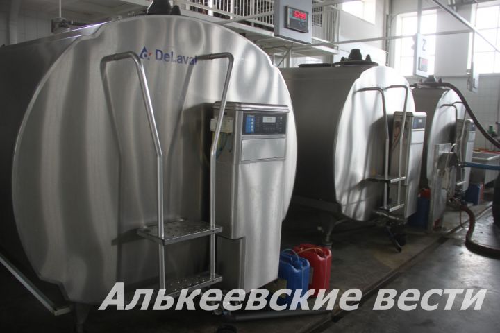Молоко из частных хозяйств восьми районов поступает в Алькеевский район