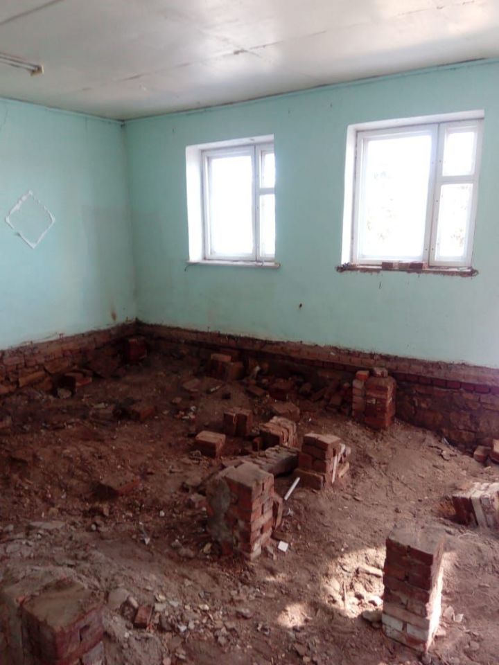 В селе Тяжбердино Алькеевского района ремонтируют клуб, будут строить обелиск