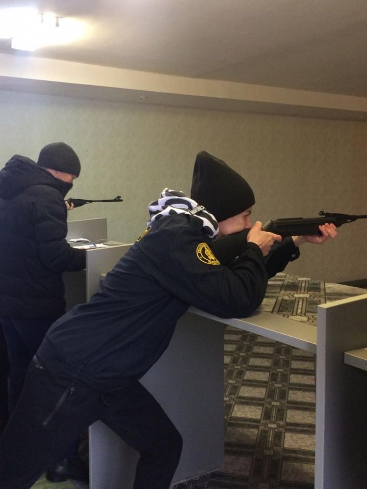 Лучшие стрелки отрядов «Форпоста» в Алькеевском районе учатся в Базарно-Матакской школе
