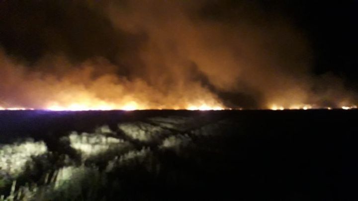 В Алькеевском районе зарегистрированы случаи возгорания сухой травы