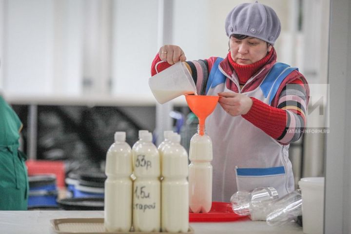 В Алькеевском районе цены на молоко немного снизились