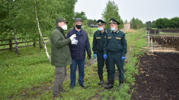 В Алькеевском районе с рабочим визитом побывал министр лесного хозяйства Республики Татарстан Равиль Кузюров.