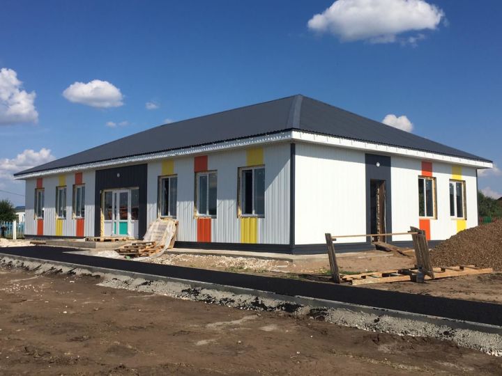 Алькеевский район: в селе Ахметьево скоро заработает новый детский сад