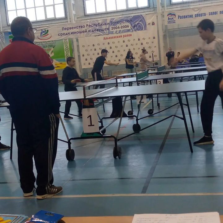 В Алькеевском районе состоялся турнир по настольному теннису памяти Руслана Шарафутдинова