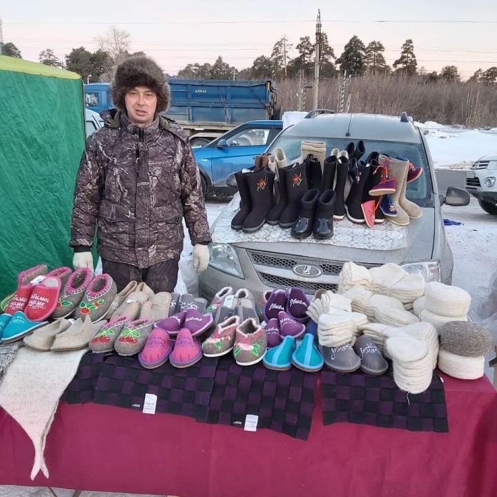 На казанской ярмарке с удовольствием покупают алькеевские товары