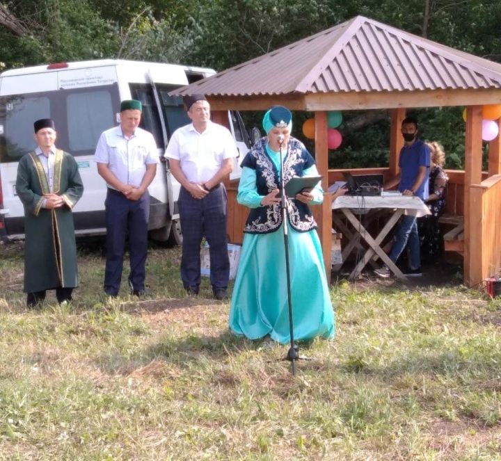 Алькеевский район: Гульсина Мурадимова принялась за благоустройство родника в своем селе