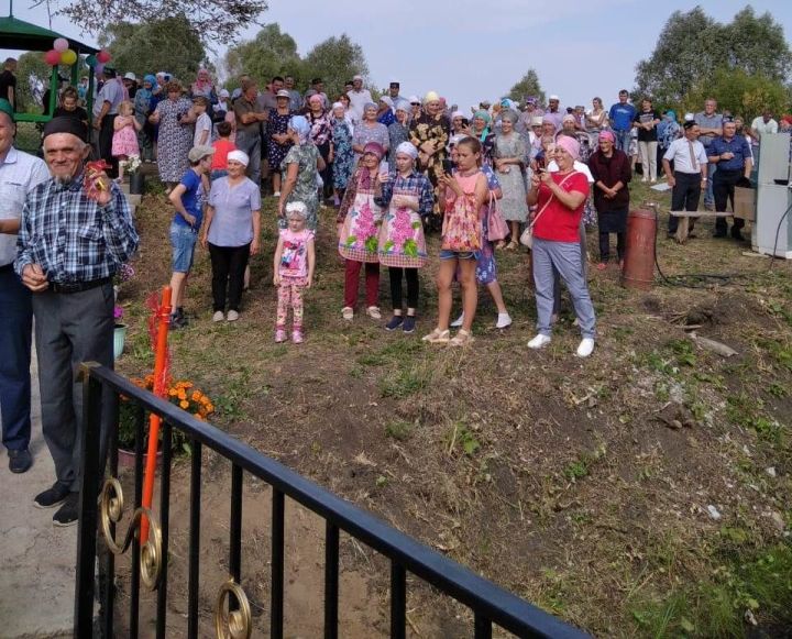 Алькеевский район: Гульсина Мурадимова принялась за благоустройство родника в своем селе