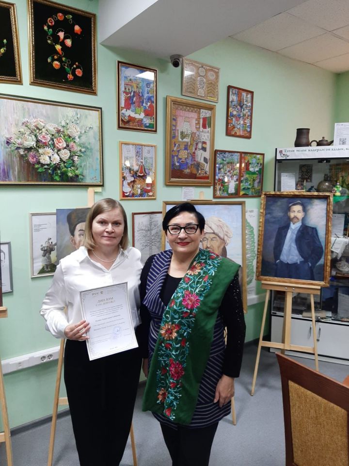 Нәби Дәүли исемендәге Базарлы Матак гимназиясе укучысы Ралинә Сабирова Казанда беренче урынны яулады