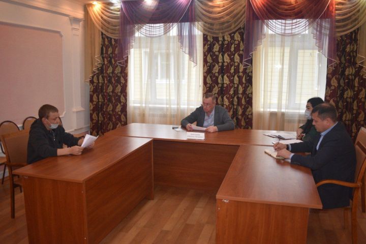 Глава Алькеевского района Александр Никошин провел очередной приём граждан по личным вопросам