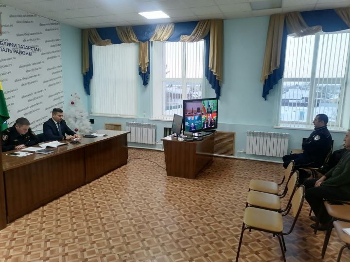 В районной администрации прошло заседание правительственной комиссии РТ по обеспечению безопасности дорожного движения