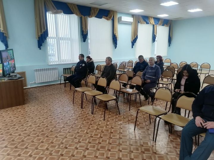 В районной администрации прошло заседание правительственной комиссии РТ по обеспечению безопасности дорожного движения