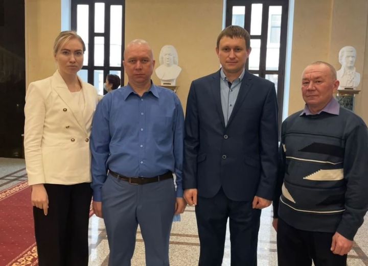 В Казани побывала делегация из Алькеевского района