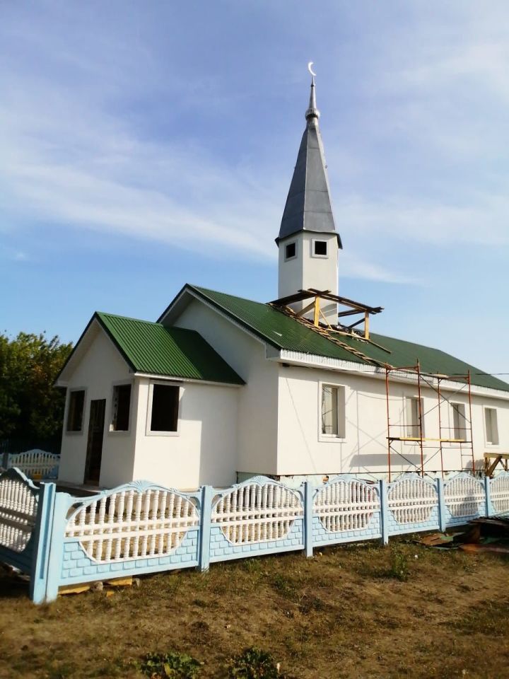 Мечеть в селе Карамалы Алькеевского района стала краше