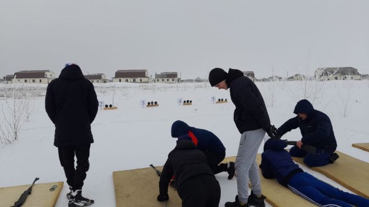 В Алькеевском районе прошло первенство по биатлону среди  юношей общеобразовательных школ района