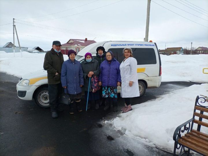 В Алькеевском районе организована доставка лиц старше 65 лет в лечебно-профилактические учреждения