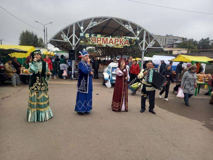 Сегодня Алькеевский район участвовал в сельскохозяйственной ярмарке в Казани