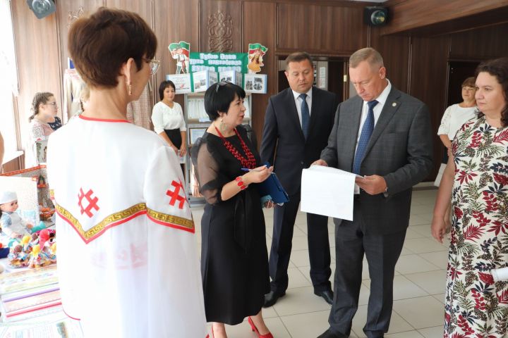 Базарлы Матакның мәдәният йортында укытучыларның пленар утырышы үтте