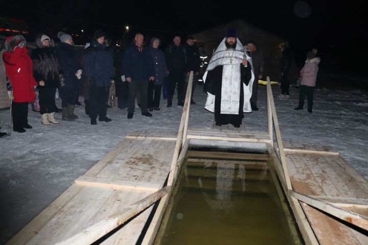 Православные Алькеевского района отметили Крещение Господне