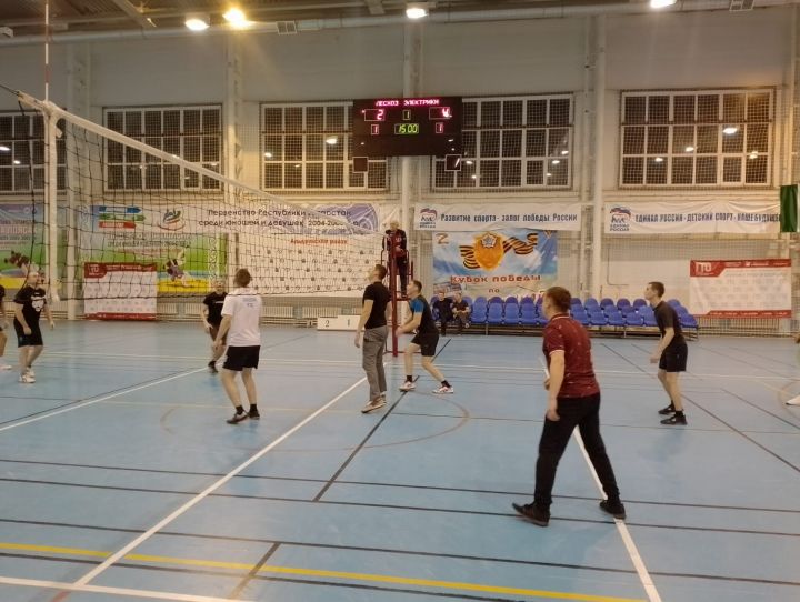 В Алькеевском районе стартовал Чемпионат по волейболу среди организаций