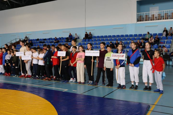В Алькеевском районе прошел турнир по борьбе на поясах, посвящённый памяти Айрата Хайруллина