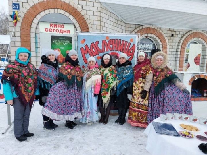 В Базарных Матаках  весело отпраздновали Масленицу