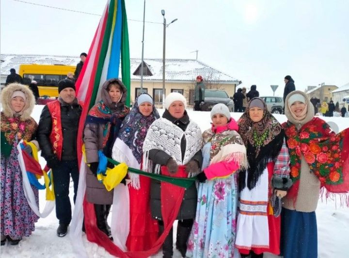 В Базарных Матаках  весело отпраздновали Масленицу