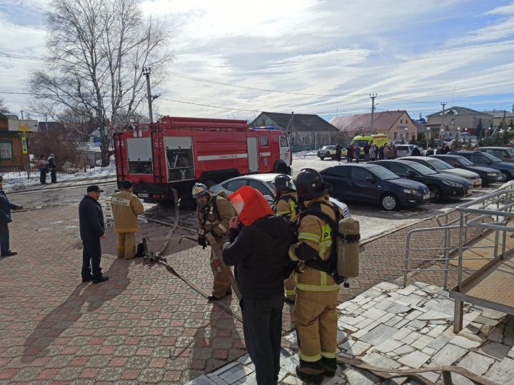 В Алькеевском районе прошли пожарно-тактические учения
