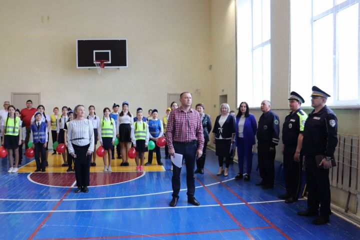 На базе Нижнеалькеевской школы прошел муниципальный тур конкурса «Безопасное колесо»