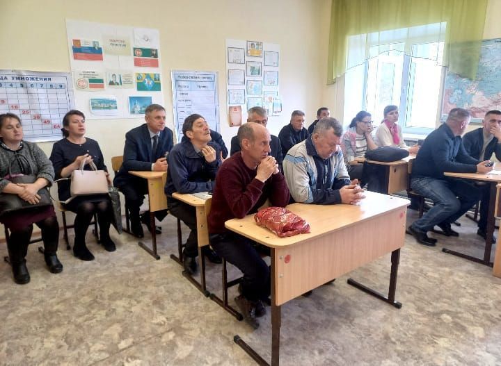 В Нижнеалькеевской школе состоялся семинар-совещание руководителей отрядов ЮИД