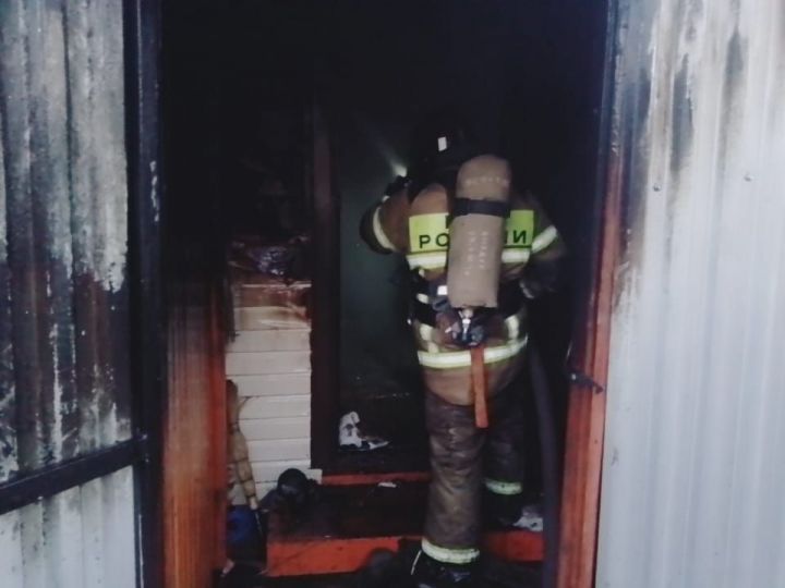 В селе Базарные Матаки произошёл пожар в жилом доме