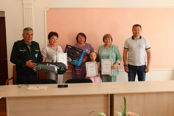 Әлкилеләр «Экологик яз» бәйгесенең район этабында җиңделәр